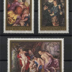 Liechtenstein, Rubens suberb set 1976, never hinged