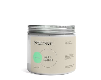 Soft Scrub Cleaner (Plastic Jar): 100% Natural - Eco-Friendly Cleaning, Non-toxic Products | Everneat