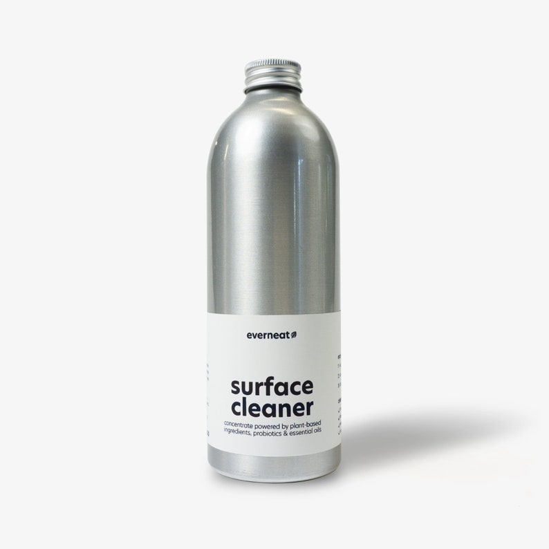 Surface Cleaner Refill Bag Plastic Bottle Concentrate Non-Toxic Natural Cleaner Everneat image 8