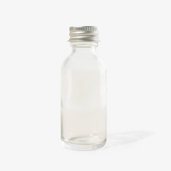 Glass Bottles: Zero-waste Reusable Flint Glass Bottle With Aluminum Lid  Everneat 