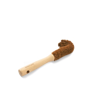 Cup Brush with handle: Zero-Waste Brush - Natural Beechwood Brush | Everneat