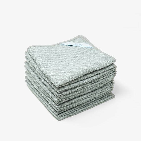 4 Pcs Microfiber Wipe Kitchen Dishes Towels Reusable Wash Cloths Soft Quick  Dry