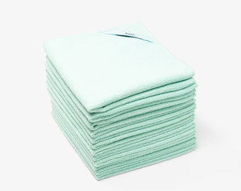 Microfiber Cleaning Cloths: Reusable Eco-Friendly Microfiber Cloth (Bulk-Pack) | Zero Waste - Cleaning Studio