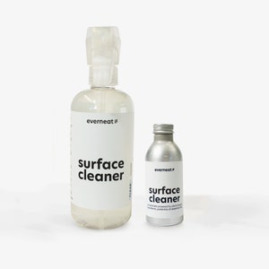 Surface Cleaner Refill Bag Plastic Bottle Concentrate Non-Toxic Natural Cleaner Everneat image 1