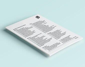 May include: A black and white checklist for cleaning an Airbnb rental property. The checklist includes sections for the bedroom, bathroom, kitchen, living areas, and final check-out.