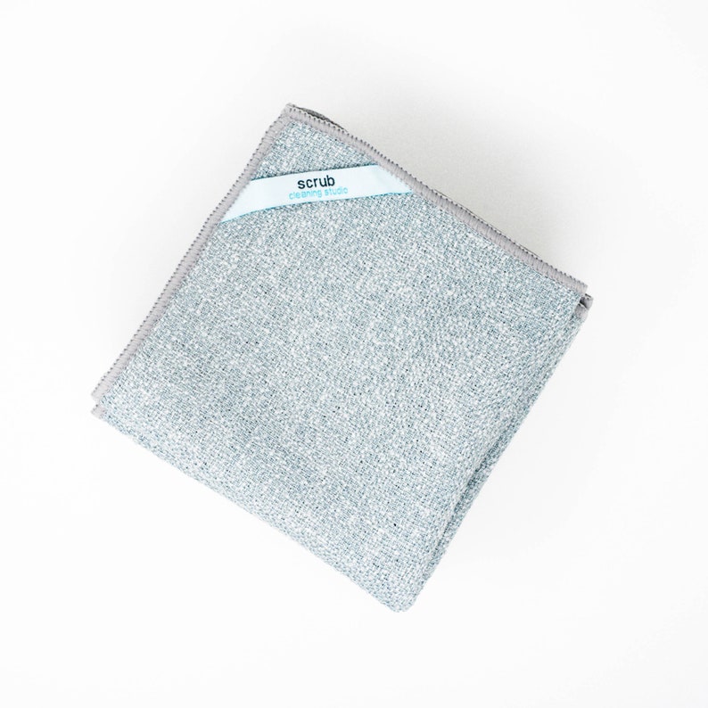 Microfiber Cleaning Cloth Reusable Scrub & Soft Microfiber Etsy