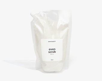 Oven Scrub Cleaner Refill: 100% Natural - Eco-Friendly Cleaner | Natural Products (Refill Bag)