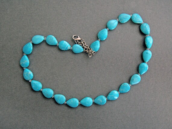 flat bead necklace