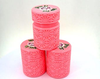 Glow in the Dark Diamond Painting Trash Pot | Kumiko Pattern Drill Bin | Diamond Art Gift for Crafter