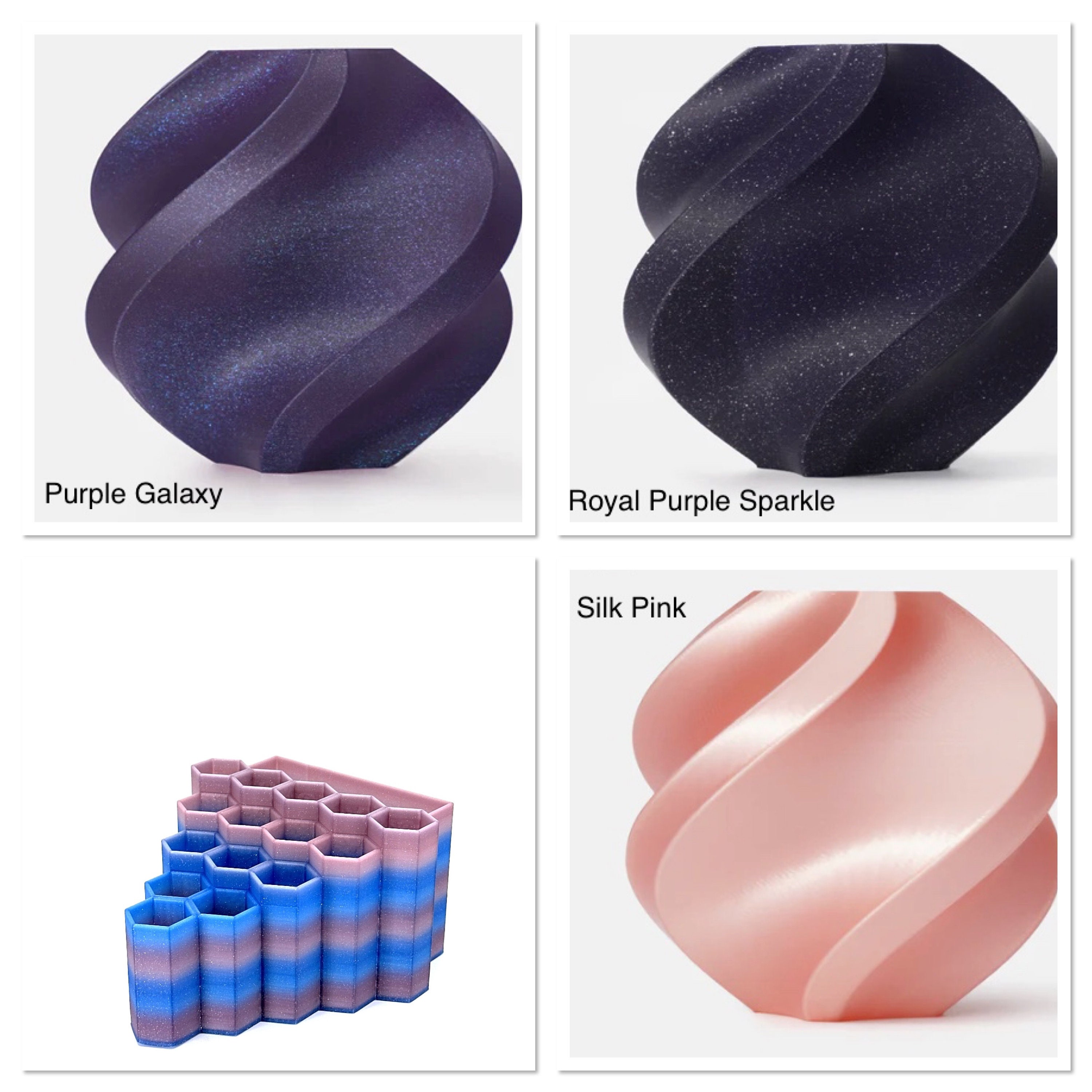 Nishiyuenyi Diamant-Bohrtrichter Set – 4 Farben, PP, 3x3x7,5 Cm, Für Container Und Quadratische Steine