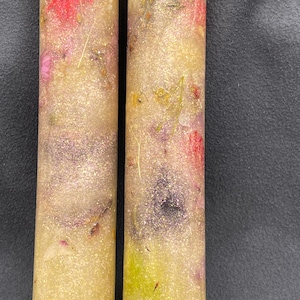 Handmade Dried Flower & Resin Pen Blanks Gold