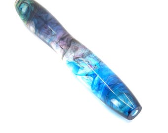 Handmade Diamond Painting Pen Clear Resin Swirl Pen Ergonomic Diamond Art Tool Gift for Crafter Comfortable Drill Pen DPP1157