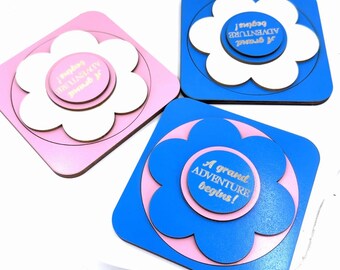 Personalised Baby Scan Frame – "Coming Soon" Keepsake