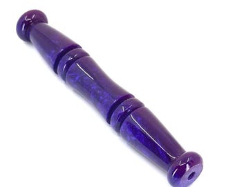 Two-Tone Purple Resin Diamond Painting Pen | Handmade Ergonomic DP Pen | Luxury Gift for Diamond Art Lovers