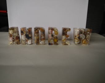resin letters etsy resain letter