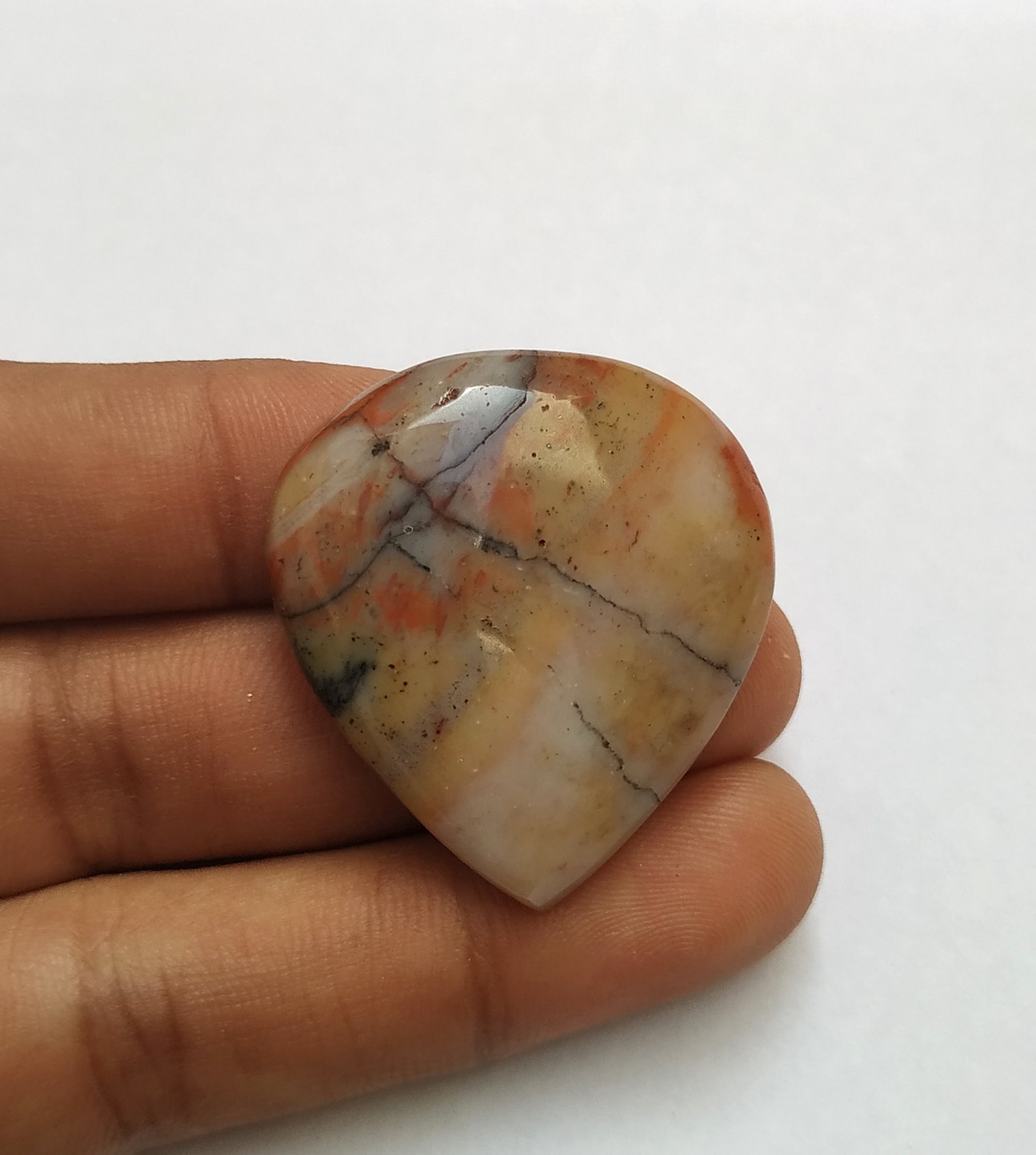 Natural Rainbow JasperRainbow Jasper Cabochon Loose Etsy