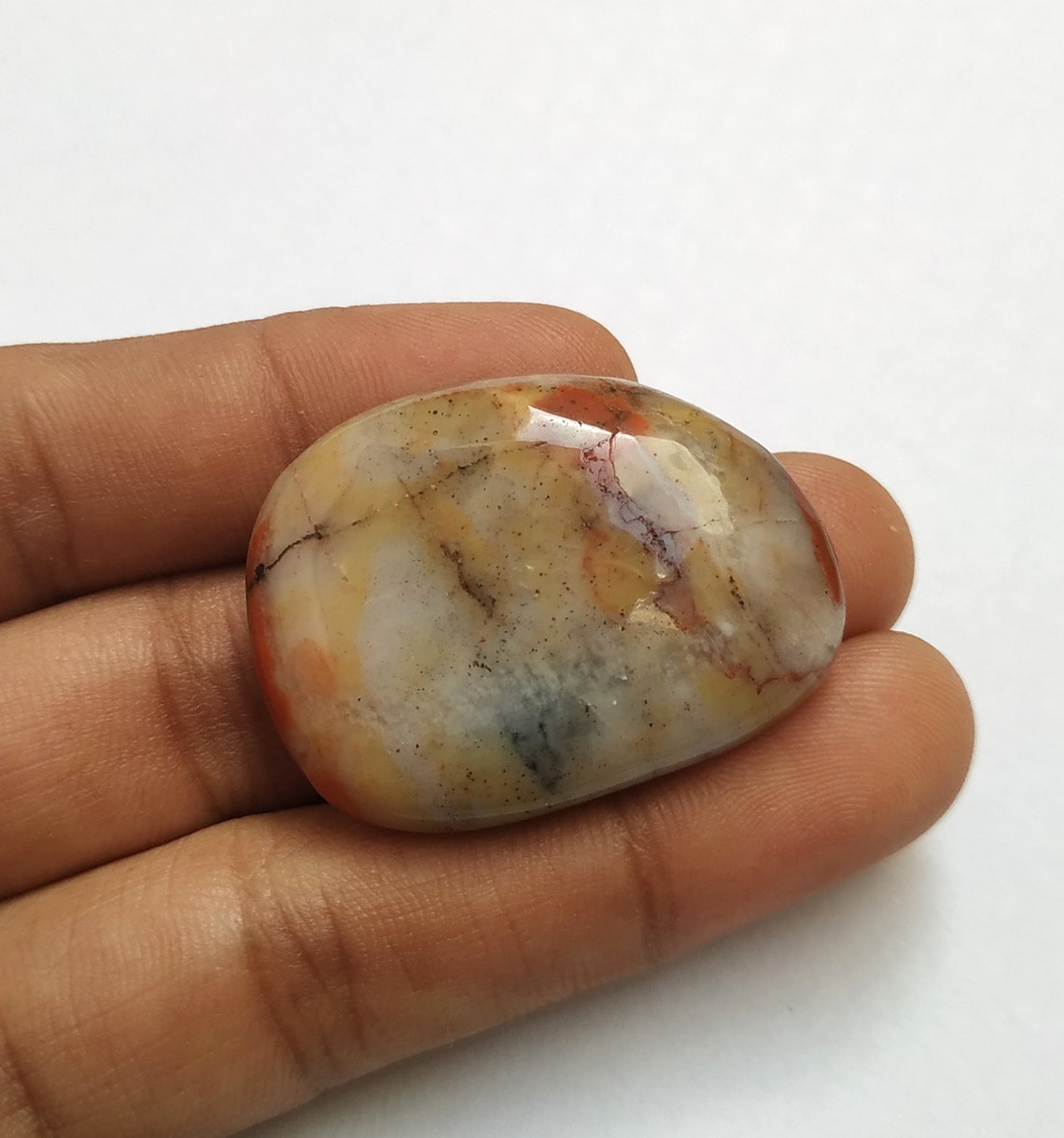 Natural Rainbow JasperRainbow Jasper Cabochon Loose Etsy