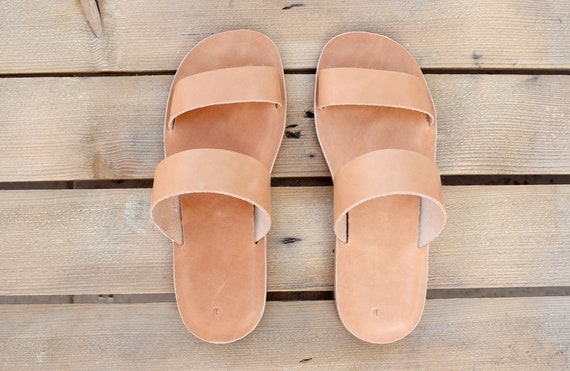 Men Leather Sandals summer Sandals ancient Greek Leather Slip on Sandals roman Men Sandals beig Men Sandals beach Sandals Etsy UK