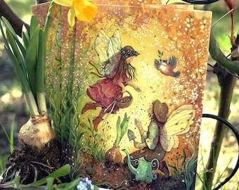 Cartolina »Meraviglia del giardino«