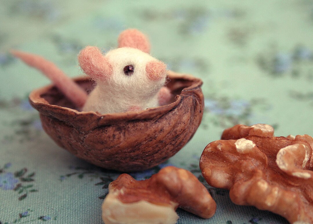 Mouse Fluffy - Etsy