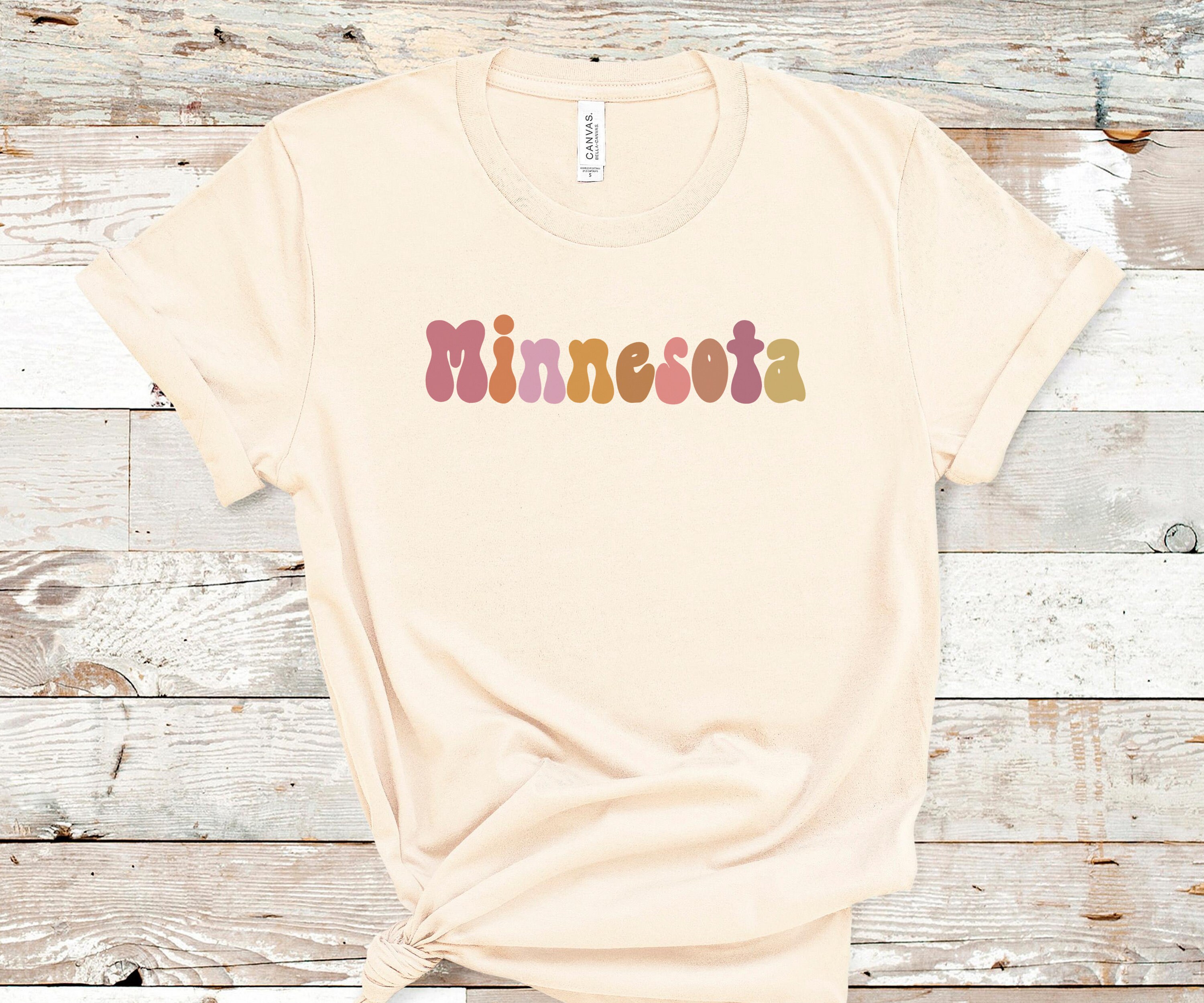 Retro Minnesota Shirt Minnesota Vintage Shirt Vikings - Etsy Canada