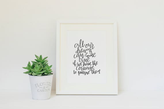 Disney Quotes Walt Disney Quote All Our Dreams Can e True if We Have the Courage to Pursue Them Disney Nursery Disney Quotes Walt Disney Quote All Our Dreams Can e True if We Have the Courage to Pursue Them Disney Nursery
