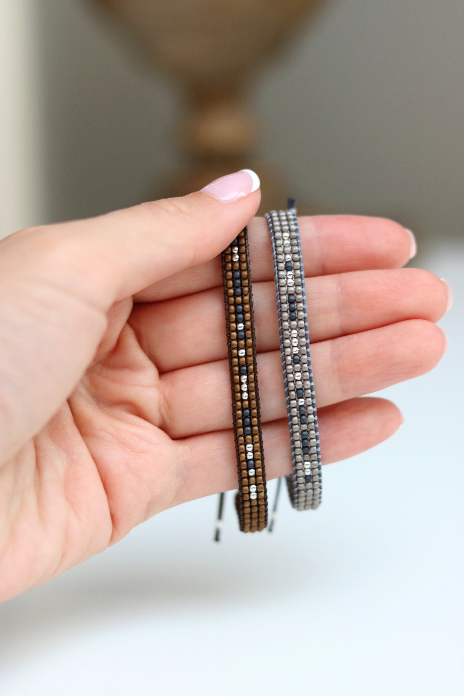 Morse Code Couples Bracelet Set Long Distance Relationship Etsy