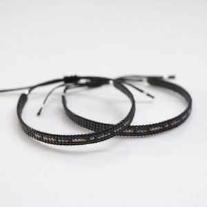 I Love You Custom Morse Code Couples Bracelet Set, Matching Bracelet, Personalized Morse Code Jewelry Anniversary Gift for Husband Boyfriend