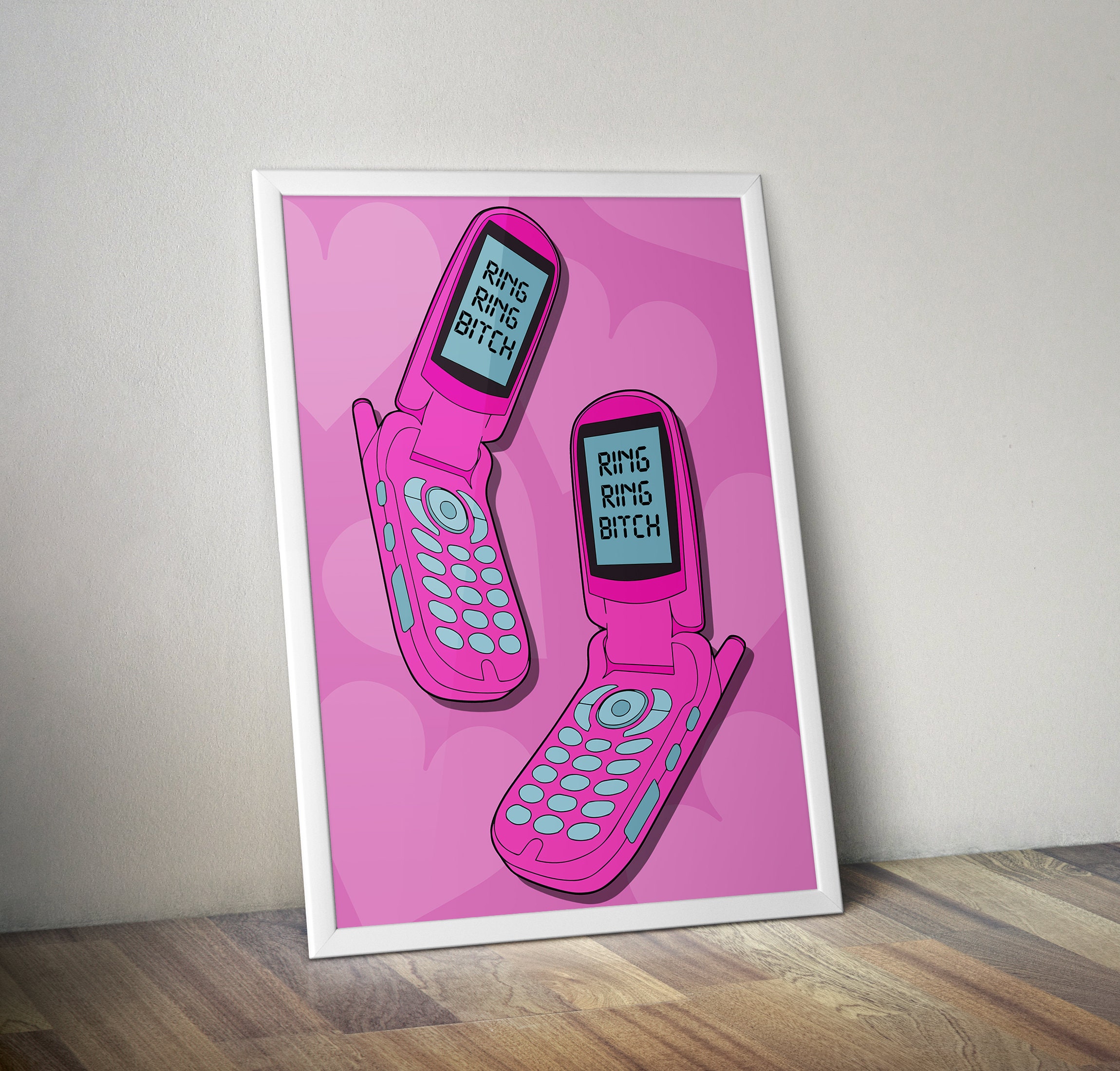 Y2k flip phone  Poster for Sale by blueberrycafe