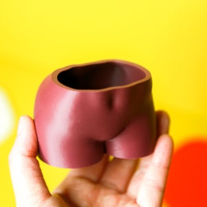 Butt Planter: 3D Gedruckter Pflanzenbasierter Kunststoff-Topf Bild 4