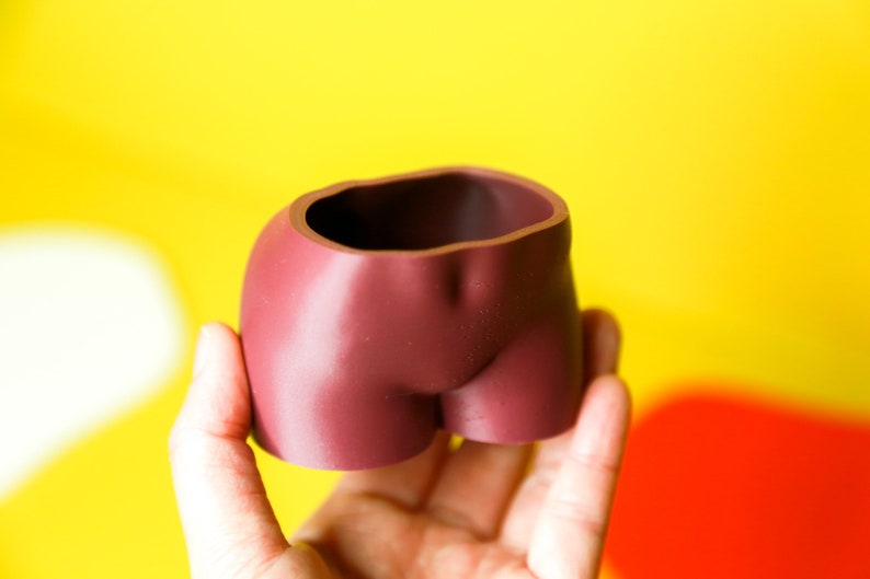 Butt Planter: 3D Gedruckter Pflanzenbasierter Kunststoff-Topf Bild 4