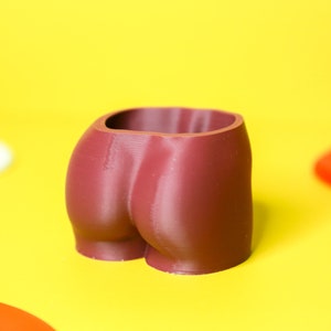 Butt Planter: 3D Gedruckter Pflanzenbasierter Kunststoff-Topf Bild 5