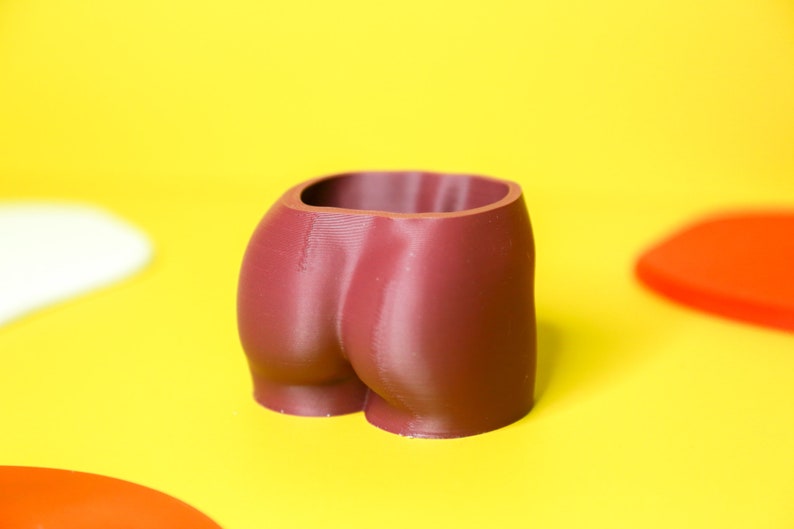 Butt Planter: 3D Gedruckter Pflanzenbasierter Kunststoff-Topf Bild 5