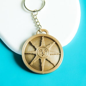 Sunlight medal Gold keychain Solaire of astora ds3 ds2 SUNLIGHT