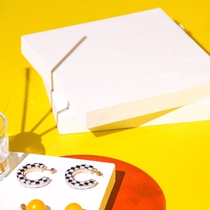 Display Stand Block Plate Jewellery Product Photography Prop Showcase Square Cube Cylinder Shaped Product Stand- TheCUBE