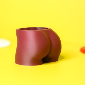 Butt Planter: 3D Gedruckter Pflanzenbasierter Kunststoff-Topf Bild 7