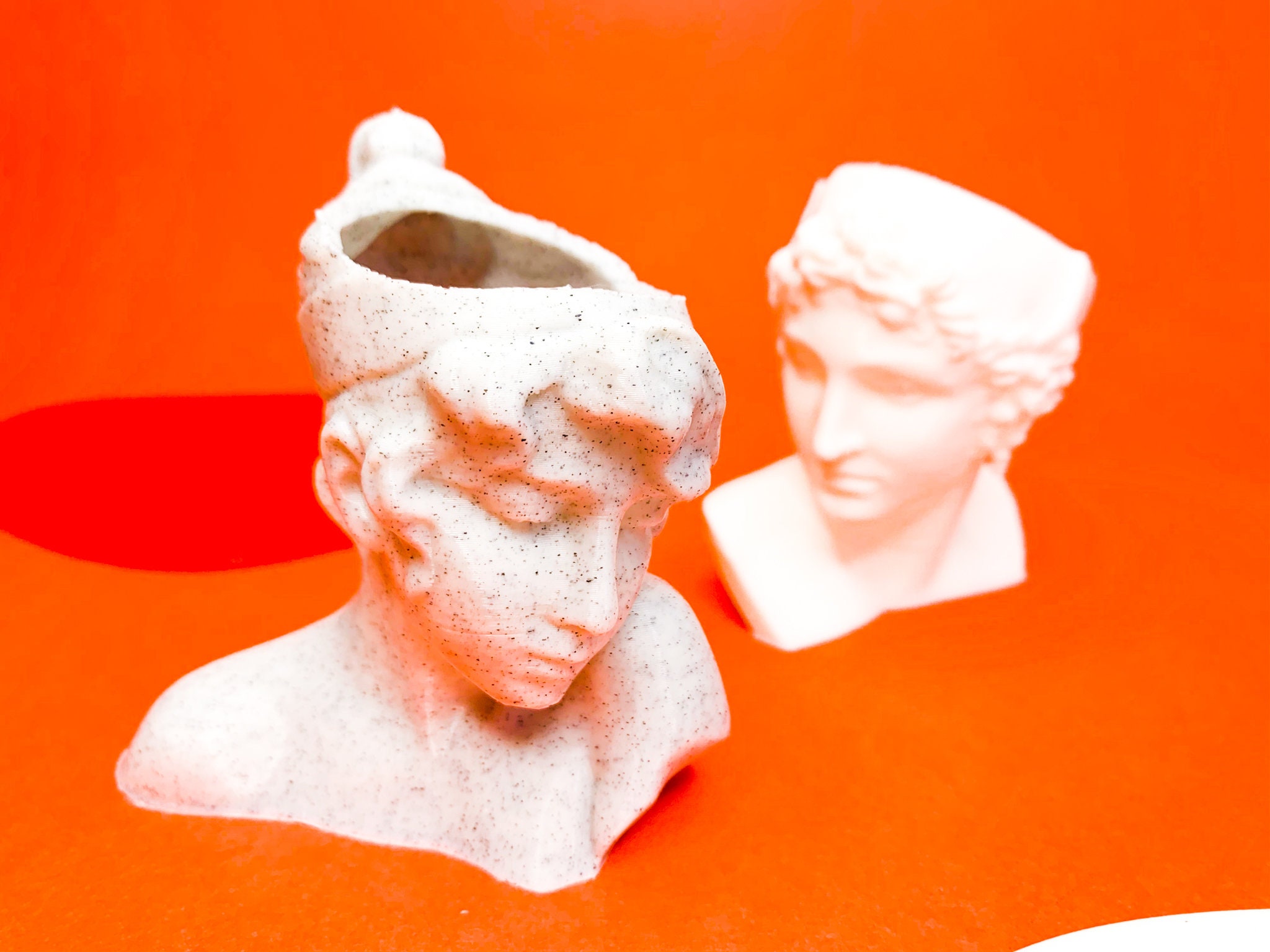 Bust Head Planter Set of 2 Planter Bundle Set head Etsy UK