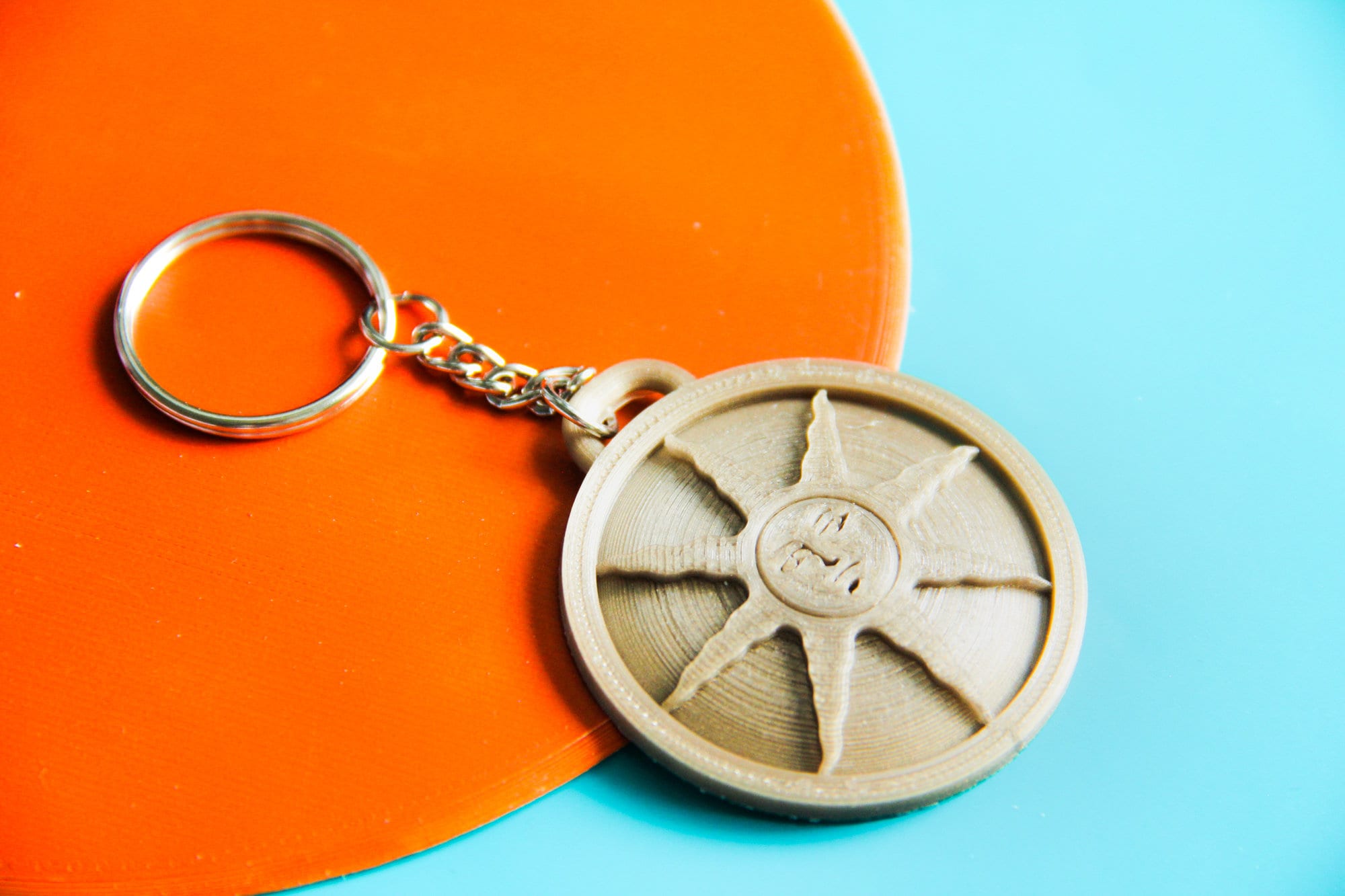 Sunlight Medal Keychain Solaire of Astorads3ds2sunlight Etsy