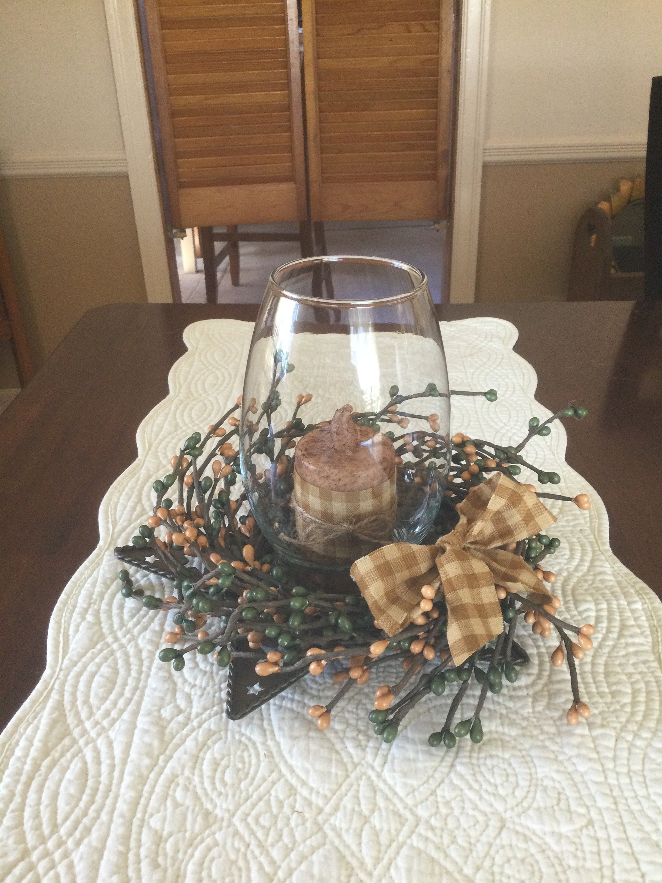 Country Table Decor | Etsy