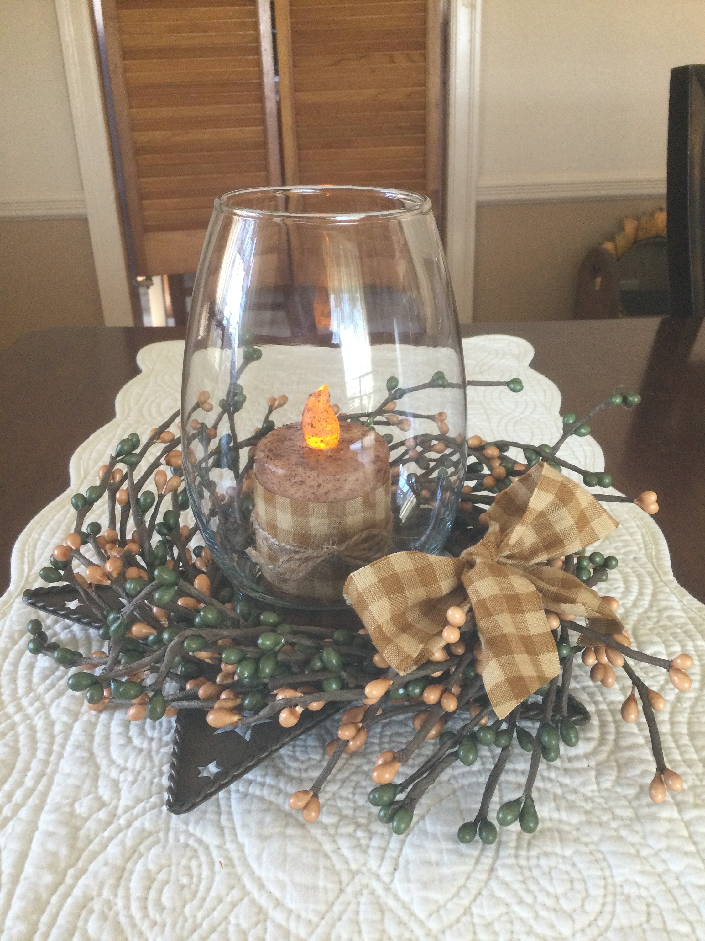 Country Table Decor | Etsy