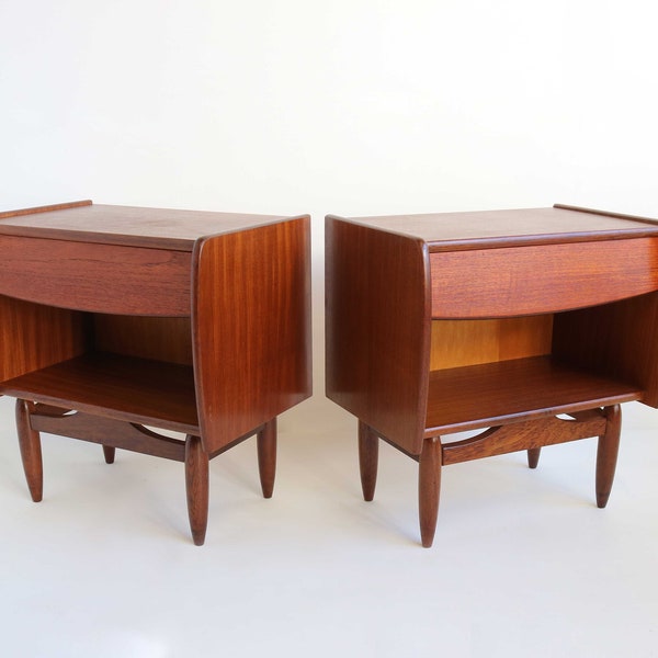 Retro Side Table Etsy