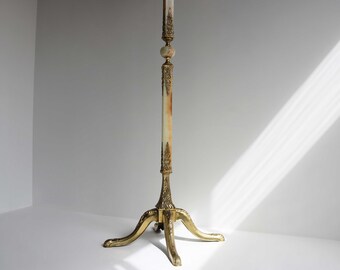 Brass Coat Rack Vintage Free Standing Brass Coat Stand Hat - Etsy