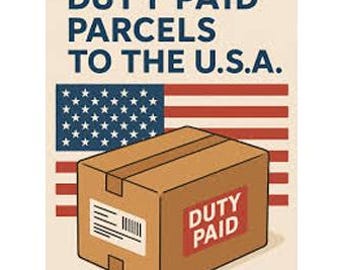Shipping to the USA: DDP (Delivered Duty Paid)