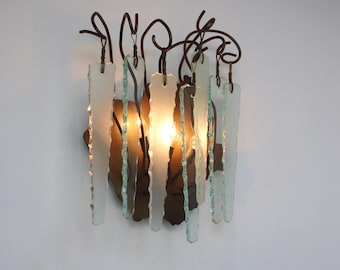 Brand Van Egmond Frosted Glass Wall Sconces - Dutch Design Set of 6