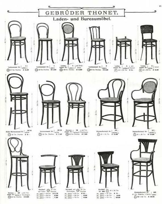 Michael Thonet High Chair ladensessel or Shop Chair No. 4001 Antique Austrian Bentwood High Back Kitchen Side Chair 1885 1900s Etsy Canada