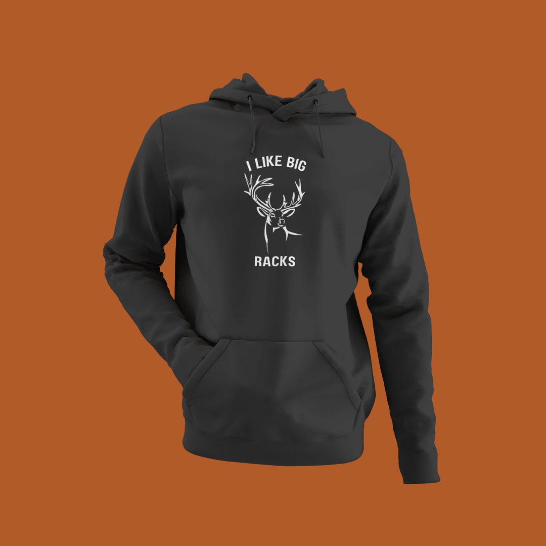 GIMMEDAT "Tagged Out" Deer Hunting Hoodie - Men's & Women's Funny Hunting Sweatshirt Gift