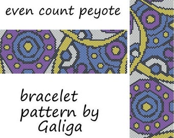 Peyote bracelet pattern digital pdf download pattern for Beading patterns wide bracelet abstract pattern beadwork pattern peyote pattern