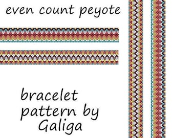 Colorful matching bracelets patterns 2 in 1 even peyote pattern delica beadwork jewelry making digital download pdf friendship bracelets