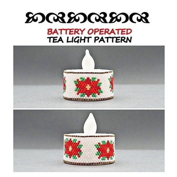 Beaded Poinsettia Etsy