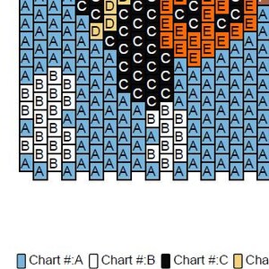 Halloween Designs Pen Cover Patterns for Beading Pen Wrap Witch Pumpkin Scarecrow DIY Holiday Decor Seed Bead Schema for Delica Beadwork image 4